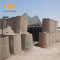 defensive welded gabion mesh sand wall flood barrier